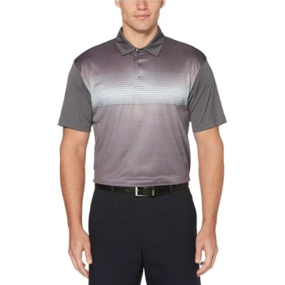 PGA Tour Golf Polo Shirt Men's Size Large Moisture Wicking Comfort Stretch Excel - Picture 1 of 7